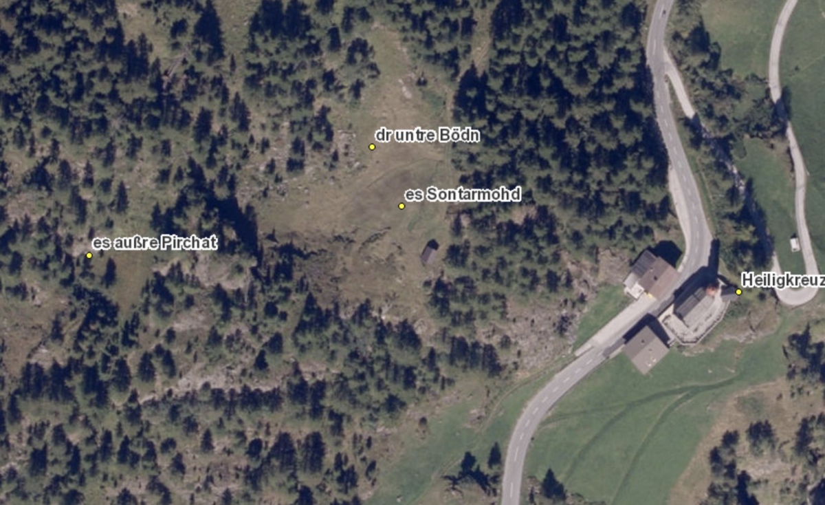 Click for full size image of Heiligkreuz Teufelsfelsen (PID:287604) Heiligkreuz Teufelsfelsen