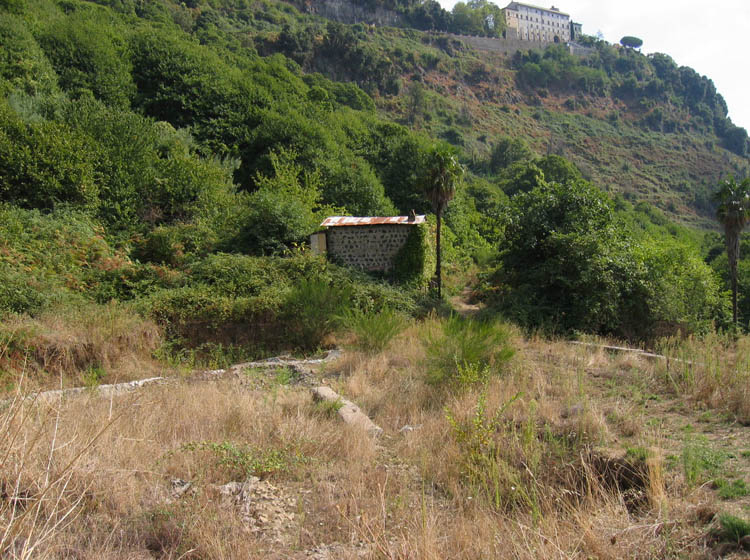 Click for full size image of Nemi Temple of Diana (PID:37283) Nemi Temple of Diana