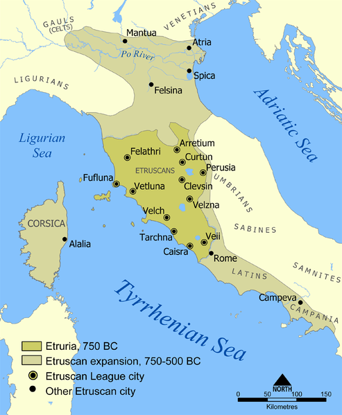 Etruscan Map (PID:88287) Etruscan Map