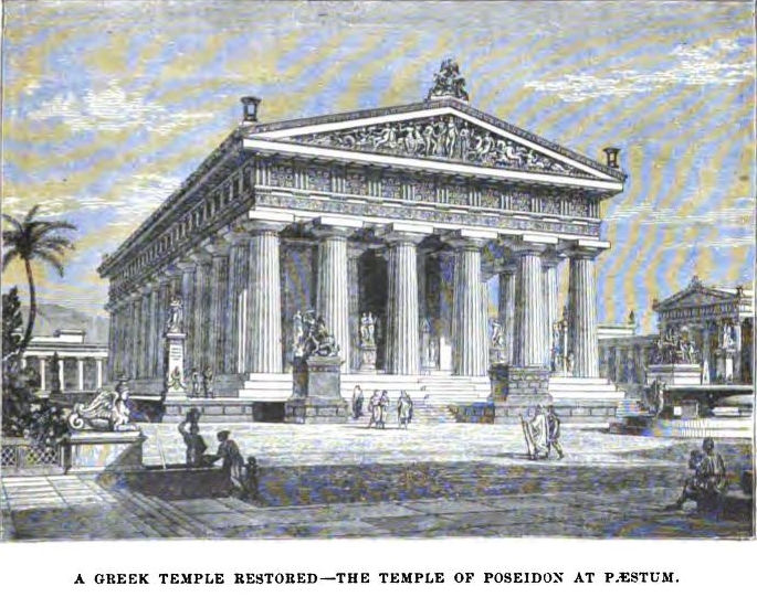 Click for full size image of Poseidonia Temple of Poseidon (PID:107285) Poseidonia Temple of Poseidon