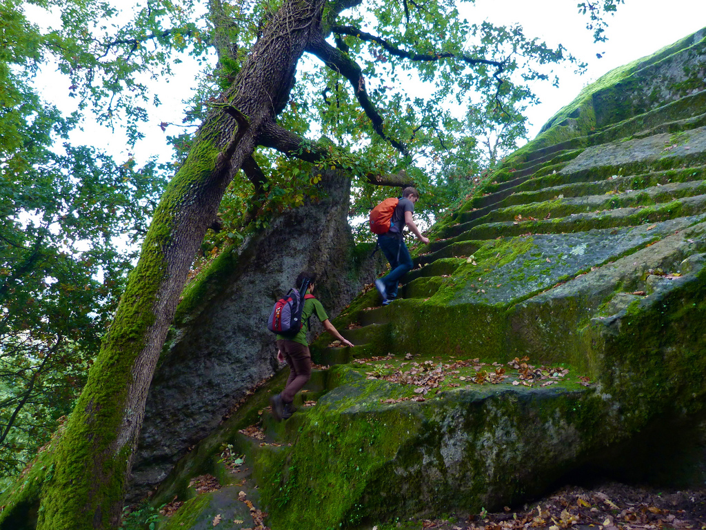 Bomarzo Etruscan 'Pyramid' Altar