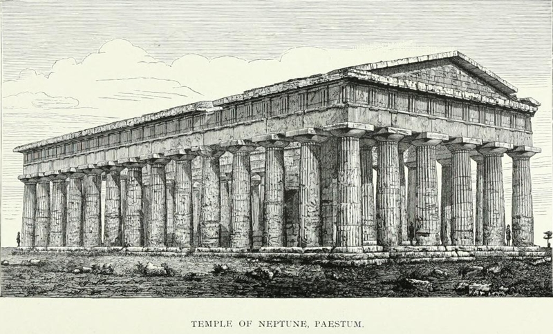 Click for full size image of Poseidonia Temple of Poseidon (PID:101611) Poseidonia Temple of Poseidon