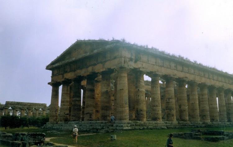 Click for full size image of Poseidonia Temple of Poseidon (PID:67493) Poseidonia Temple of Poseidon