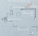 Click for full size image of Nemi Temple of Diana (PID:37288) Nemi Temple of Diana