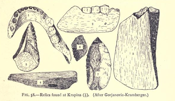 Artifacts from the cave, from 
