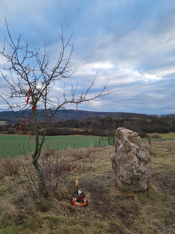 Click for full size image of Stradonice Menhir (PID:236978) Stradonice Menhir