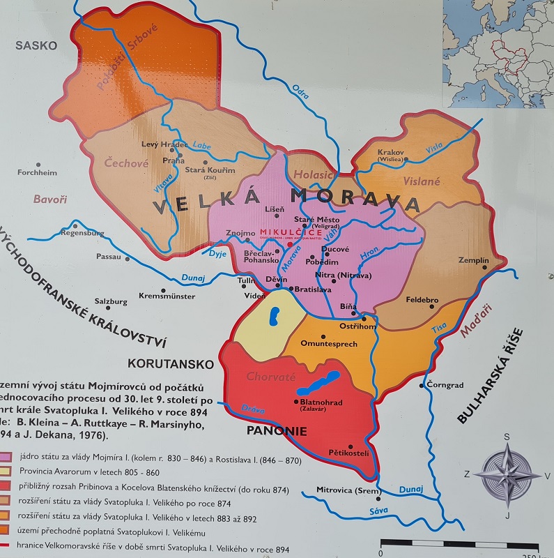 Click for full size image of Slavic fortified settlement in Mikulčice (PID:255548) Slavic fortified settlement in Mikulčice