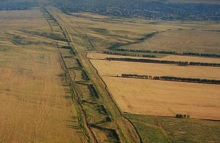 Volga historical wall