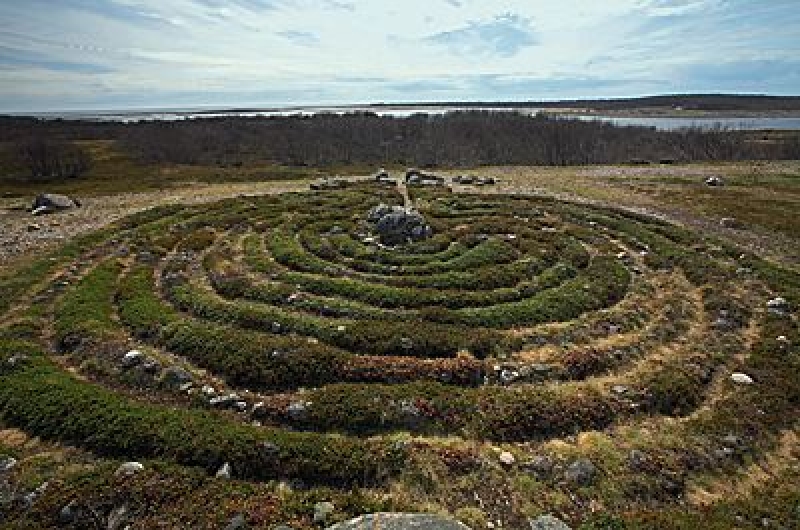 Labyrinth Big Zayatsky Island