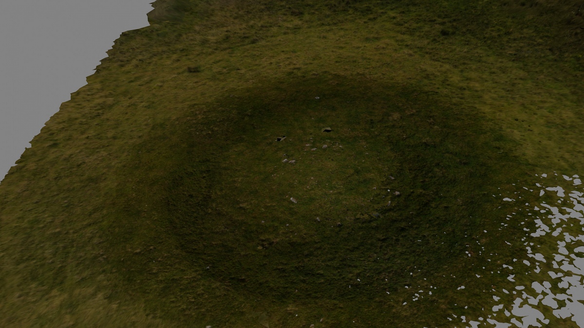 Click for full size image of Swarth Fell funerary cairn (PID:260340) Swarth Fell funerary cairn