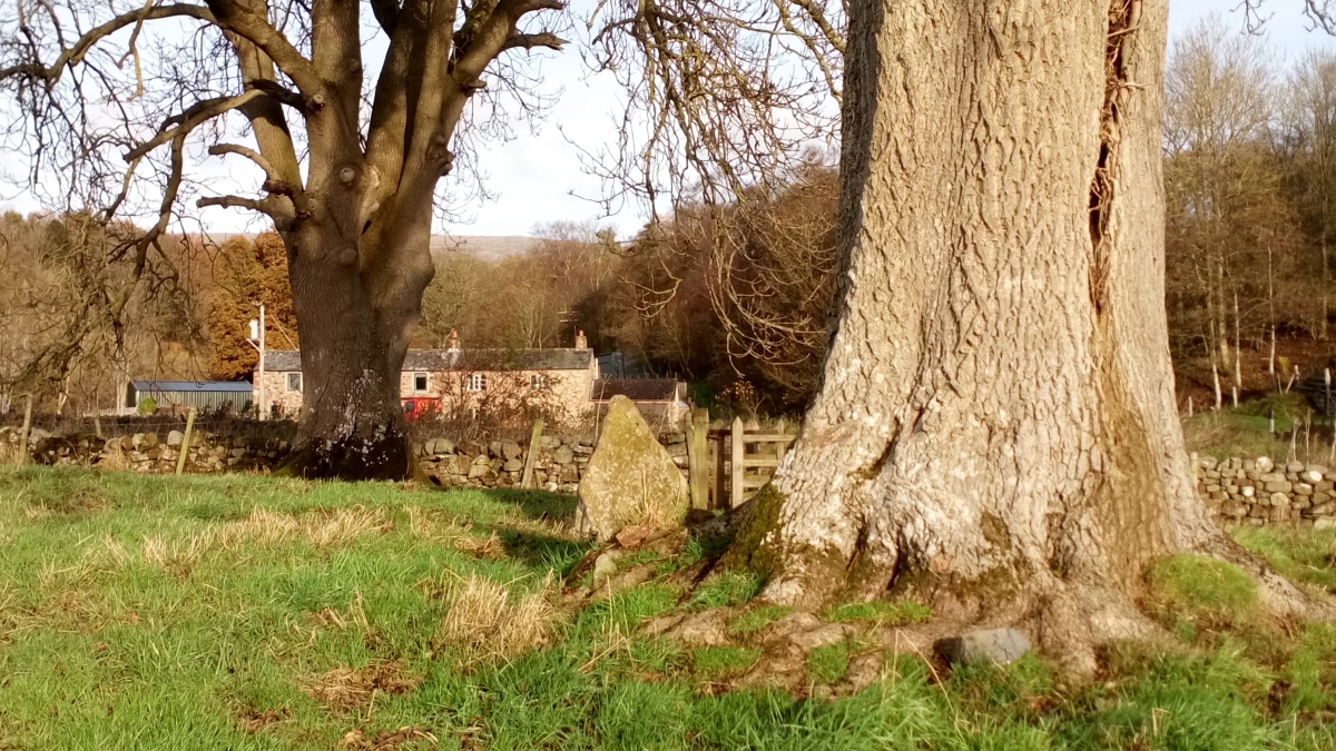 Click for full size image of Moor Beck Marker Stone (PID:240793) Moor Beck Marker Stone
