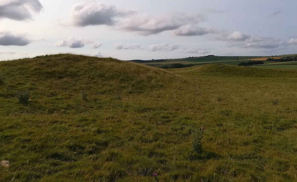 Click for full size image of Maiden Castle Causewayed Enclosure (PID:271302) Maiden Castle Causewayed Enclosure