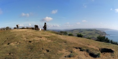 Click for full size image of Golden Cap Barrows (PID:218992) Golden Cap Barrows