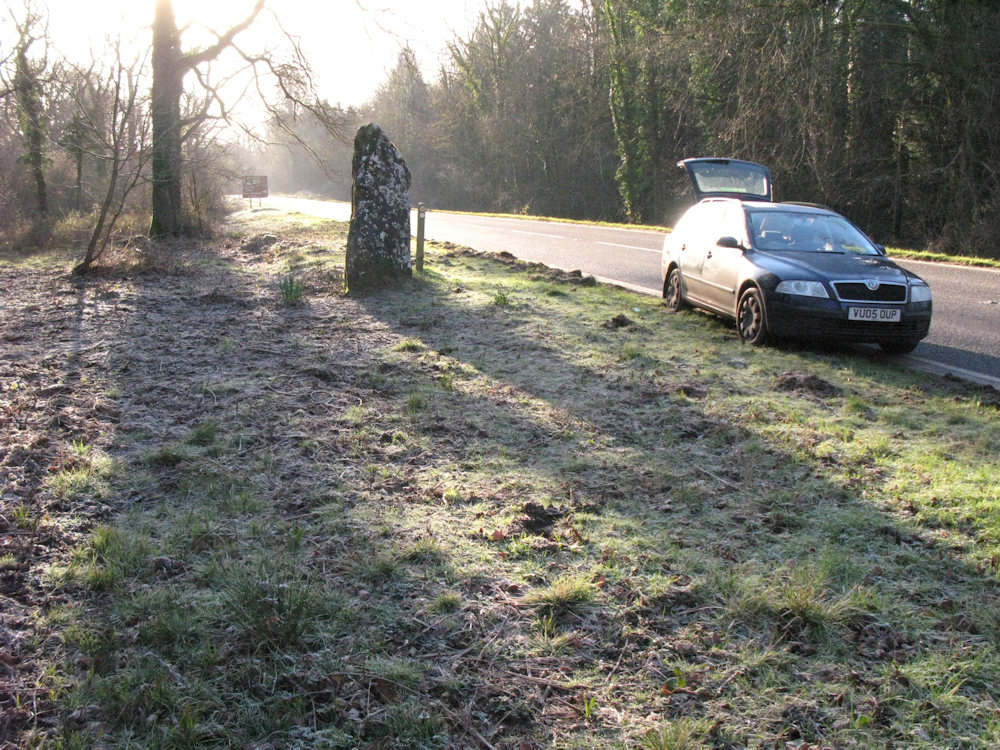 Click for full size image of Long Stone, Staunton (PID:171494) Long Stone, Staunton