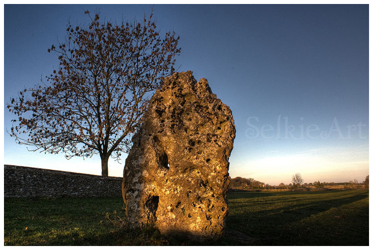 Click for full size image of Long Stone (Minchinhampton) (PID:45660) Long Stone (Minchinhampton)