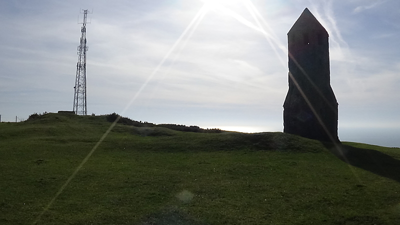 Click for full size image of St Catherine's Hill (Isle of Wight) (PID:197086) St Catherine's Hill (Isle of Wight)