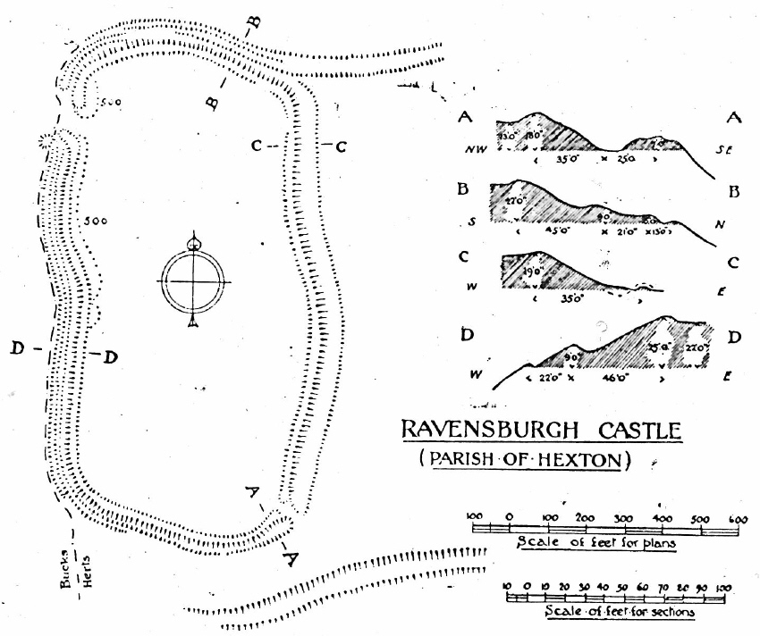 Click for full size image of Ravensburgh Castle (PID:142067) Ravensburgh Castle