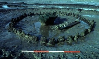 Click for full size image of Seahenge (PID:911) Seahenge