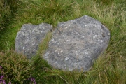 Danby Rigg Cairn With Standing Stone