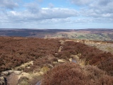 Danby Rigg Cairn With Standing Stone