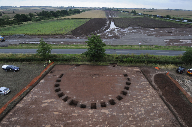 Stragglethorpe Bronze Age ring ditch