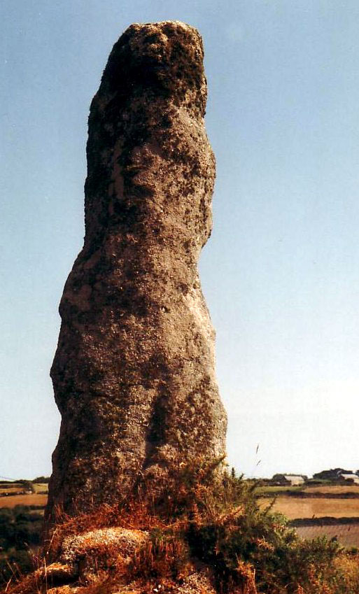 Click for full size image of Mount Flagon Menhir (PID:2814) Mount Flagon Menhir