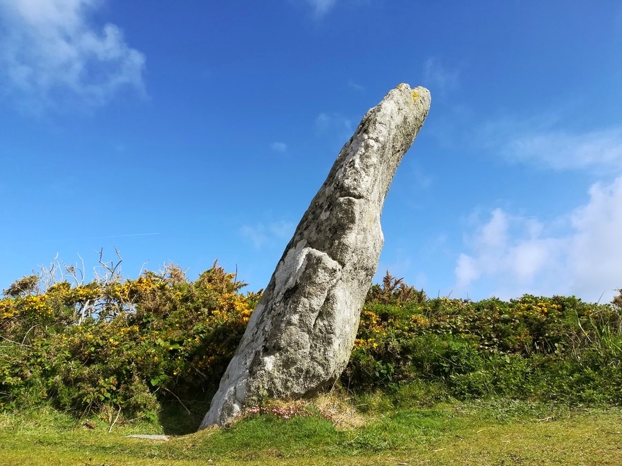 Click for full size image of Old Man of Gugh (PID:241400) Old Man of Gugh