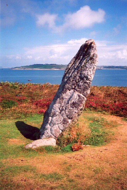 Click for full size image of Old Man of Gugh (PID:70675) Old Man of Gugh