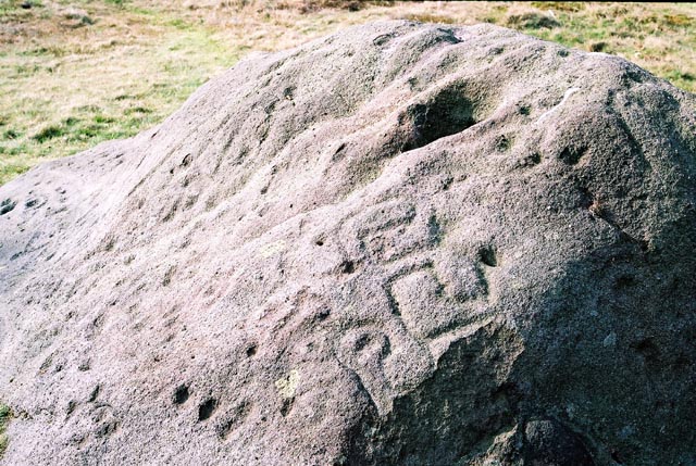 Badger Stone, Ilkley Moor, West Yorkshire