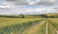 Click for full size image of Silbury Hill (PID:199873) Silbury Hill