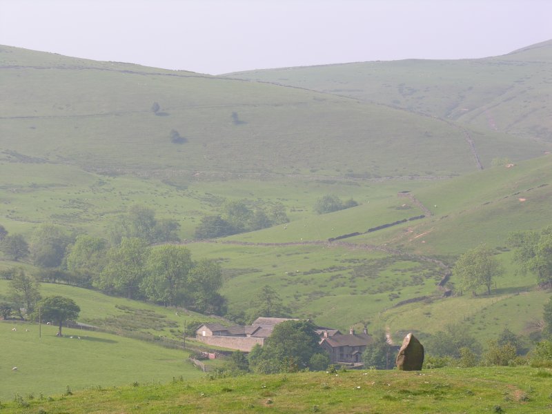 Click for full size image of Stone near Higher Cornfield Farm (PID:30537) Stone near Higher Cornfield Farm