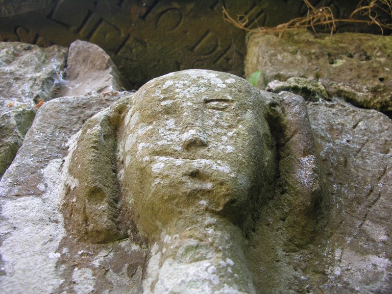 Click for full size image of Rostherne Celtic Head (PID:32311) Rostherne Celtic Head