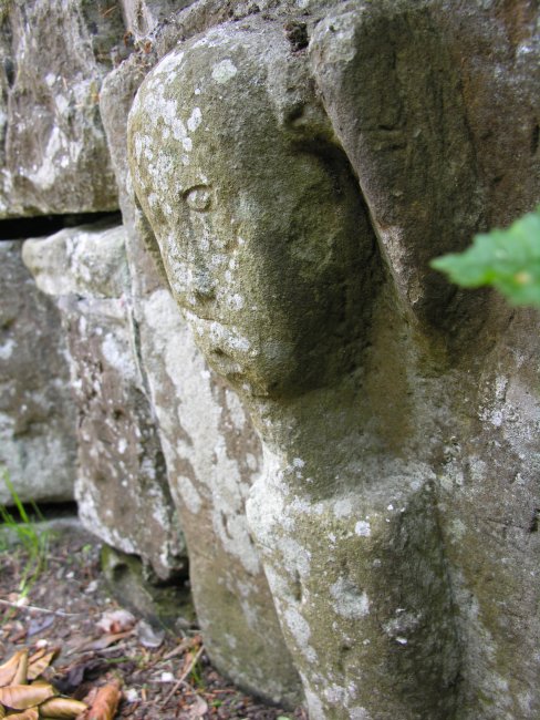 Click for full size image of Rostherne Celtic Head (PID:32259) Rostherne Celtic Head