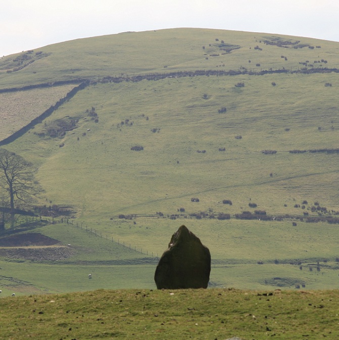 Click for full size image of Stone near Higher Cornfield Farm (PID:100757) Stone near Higher Cornfield Farm