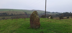 Click for full size image of Stone near Higher Cornfield Farm (PID:280867) Stone near Higher Cornfield Farm