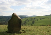 Click for full size image of Stone near Higher Cornfield Farm (PID:100755) Stone near Higher Cornfield Farm