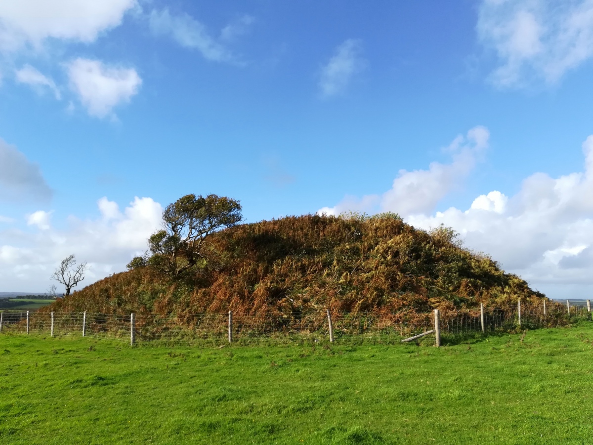 Click for full size image of Veryan Barrow (PID:279894) Veryan Barrow