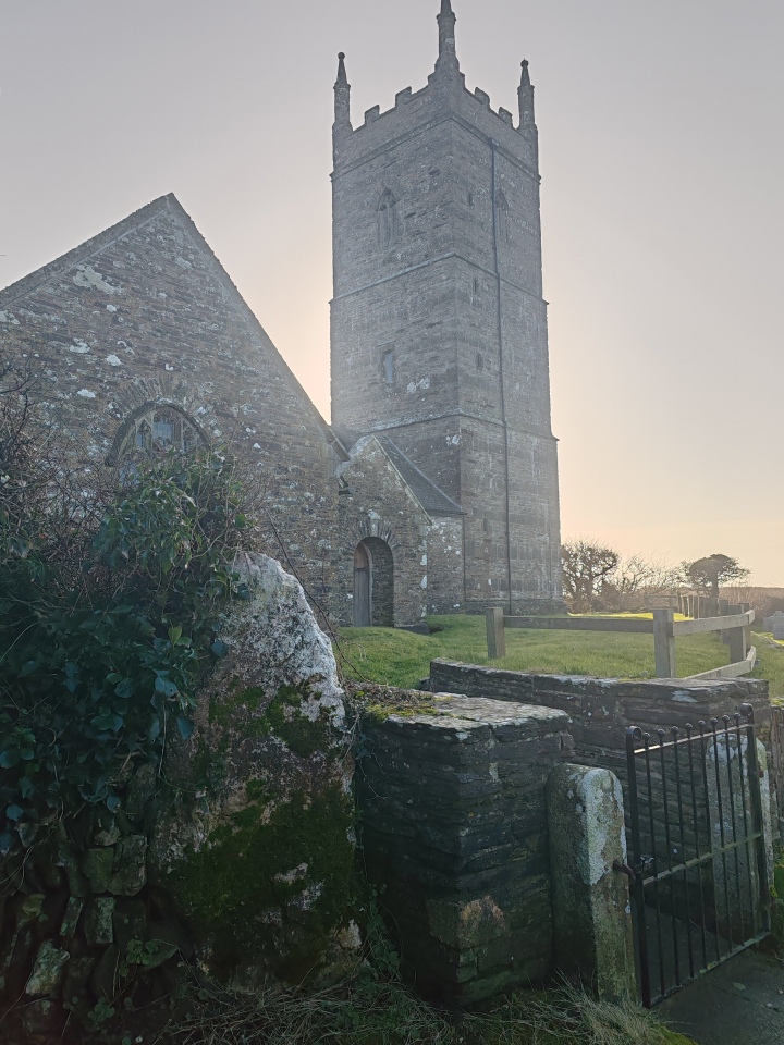 Click for full size image of St Eval Church Stones (PID:286301) St Eval Church Stones