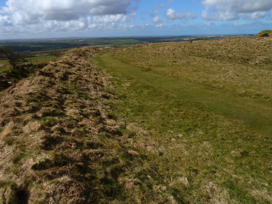 Click for full size image of Castle an Dinas (St Columb) (PID:155877) Castle an Dinas (St Columb)