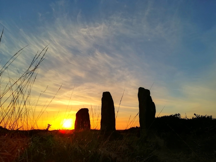 Click for full size image of Boskednan stone circle (PID:225797) Boskednan stone circle
