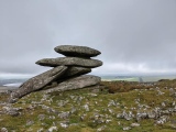 Click for full size image of Showery Tor Ring Cairn (PID:228047) Showery Tor Ring Cairn