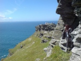 Click for full size image of Tintagel Cliff Castle (PID:231233) Tintagel Cliff Castle