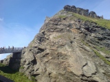 Click for full size image of Tintagel Cliff Castle (PID:233797) Tintagel Cliff Castle