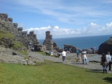 Click for full size image of Tintagel Cliff Castle (PID:233799) Tintagel Cliff Castle