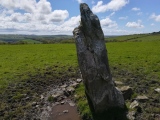 Click for full size image of St Breock Downs Menhir (PID:273497) St Breock Downs Menhir