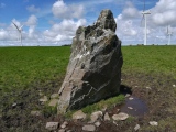 Click for full size image of St Breock Downs Menhir (PID:273499) St Breock Downs Menhir