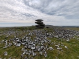 Click for full size image of Showery Tor Ring Cairn (PID:273964) Showery Tor Ring Cairn