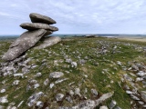 Click for full size image of Showery Tor Ring Cairn (PID:273965) Showery Tor Ring Cairn