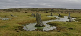Click for full size image of Nine Stones (Altarnun) (PID:160434) Nine Stones (Altarnun)