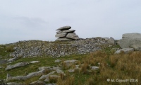 Click for full size image of Showery Tor Ring Cairn (PID:129271) Showery Tor Ring Cairn